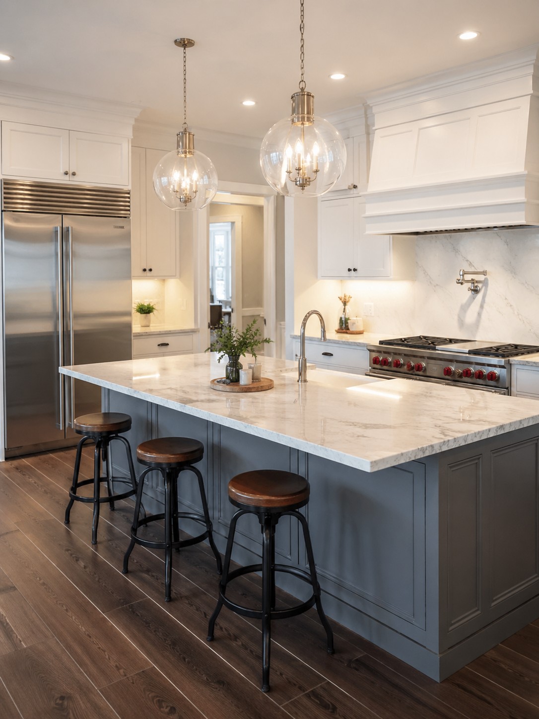 Modern renovated kitchen remodel
